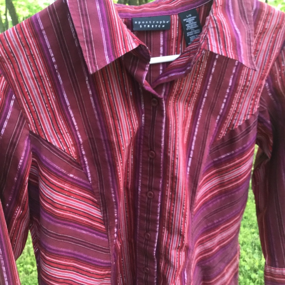 Apostrophe Stretch Dress Shirt size 8-10